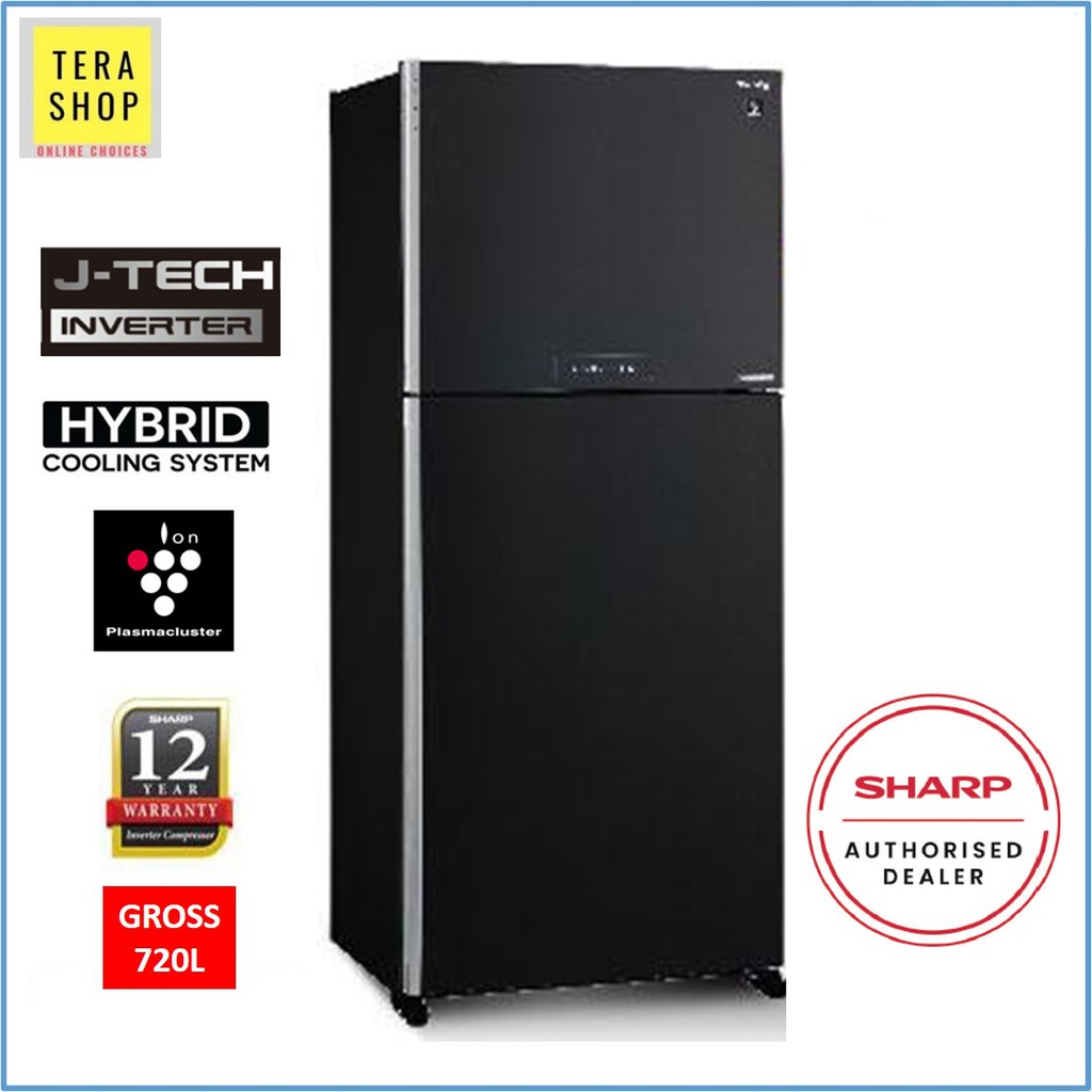 【FREE SHIPPING】Sharp SJP80MFMK 720L Pelican Refrigerator JTech