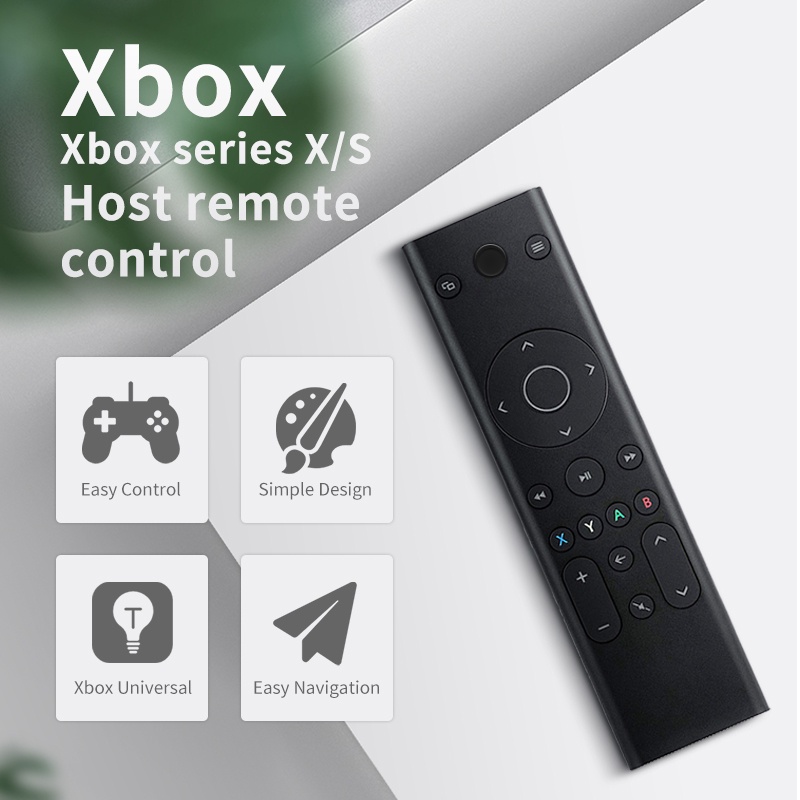 Media Remote Controller For Xbox Series X S Console DVD Entertainment Multimedia Wireless Media