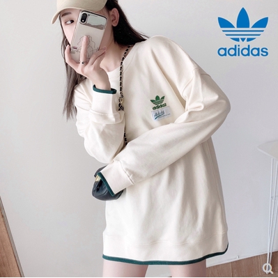 adidas white sweater women's