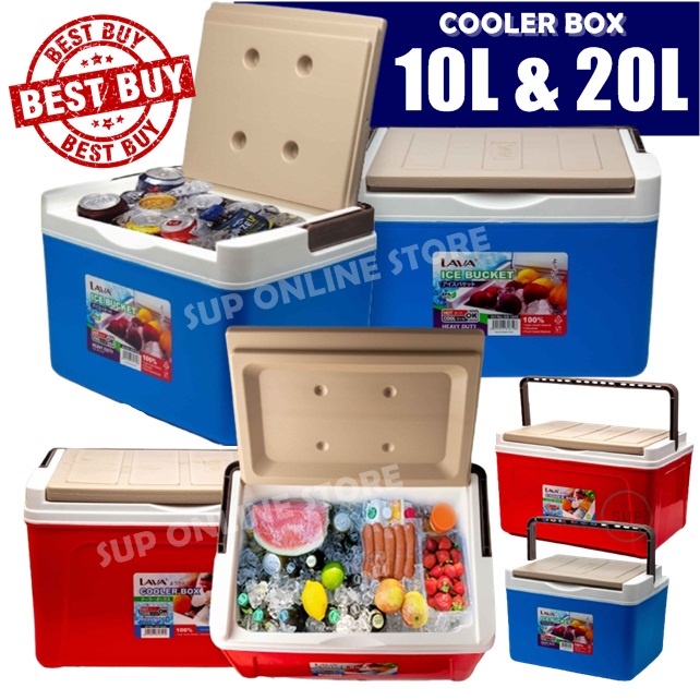Heavy Duty Cooler Box 10L &15L & 20L / Ice Bucket  / Picnic Storage box / Baldi Ais / Tong Ice / Ais Container / Ais Box