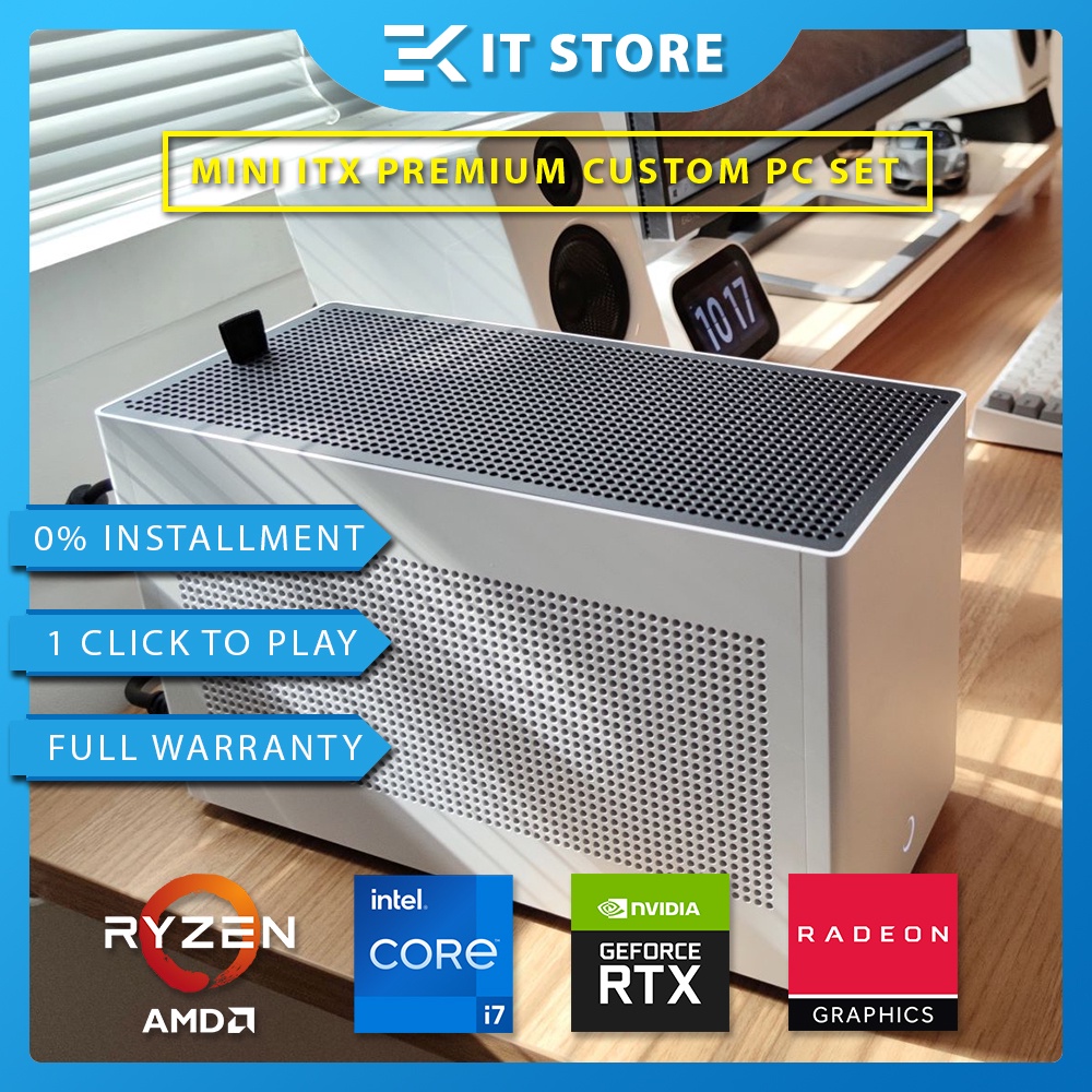 Ready Stock Mini Itx Small Custom Gaming Pc Set Budget Gaming Desktop Pc Custom Made Pc Intel Amd Itx Case Shopee Malaysia