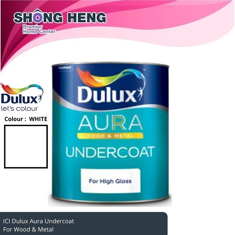 Dulux Aura High Gloss Undercoat 5L (101 White) Speed Undercoat Shopee Malaysia