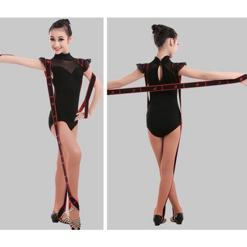 Durable Quality Yoga Stretch Resistance Bands Fitness Elastic Band Gymnastics Latin Training Dance Workout Versatile ... - Image 5