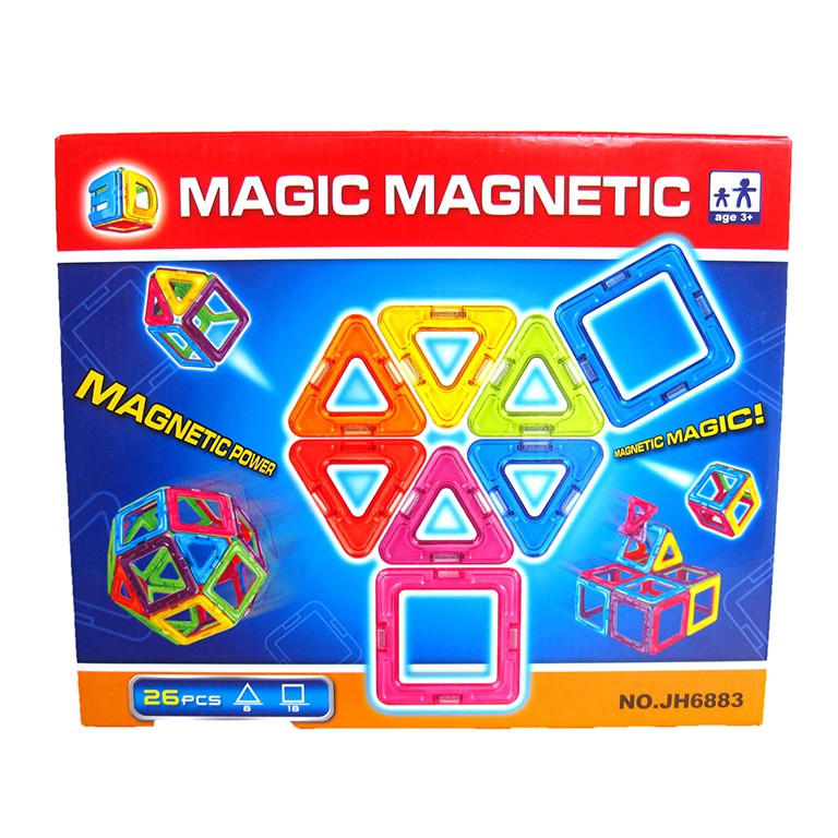 Magic Magnetic Blocks (26pcs) | Shopee Malaysia