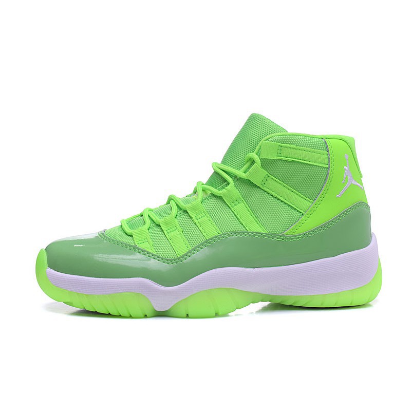 air jordan 11 neon green