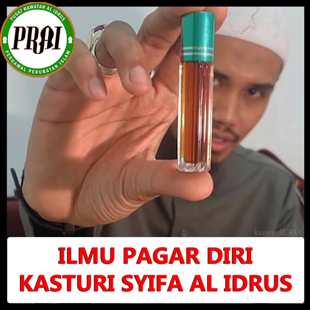Minyak kasturi syifa kijang rukyah Prai pusat rawatan al idrus sabun sk15 kayu kemuning hitam asli kasturi sakran serum