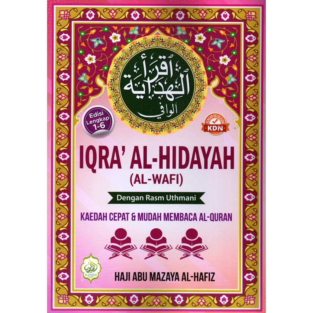 IQRA' AL-HIDAYAH (AL-WAFI) EDISI LENGKAP 1-6 (RASM UTHMANI)