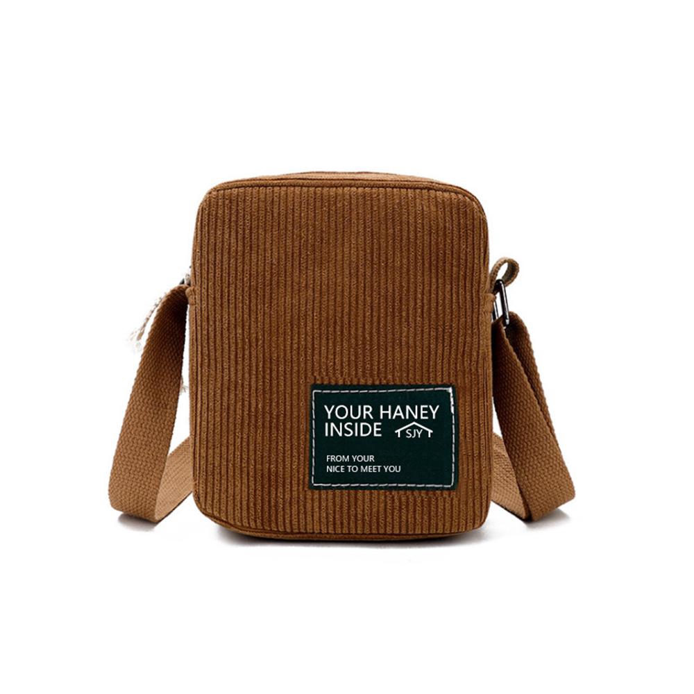 corduroy crossbody bag