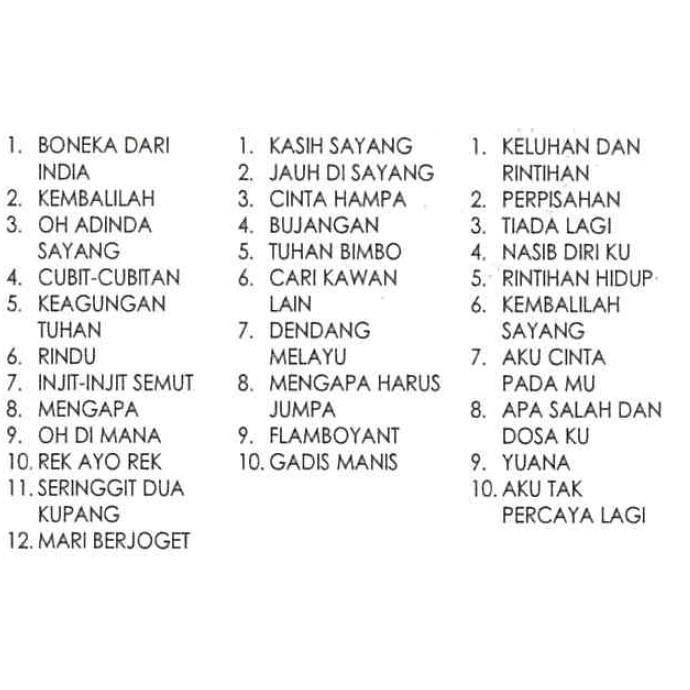 Lagenda Pop Melayu Greatest Hits 3vcd Karaoke D Lloyd The Mercy Koes Plus Favourite S Group Shopee Malaysia Padahal jawabannya adalah sangat bisa. lagenda pop melayu greatest hits 3vcd karaoke d lloyd the mercy koes plus favourite s group