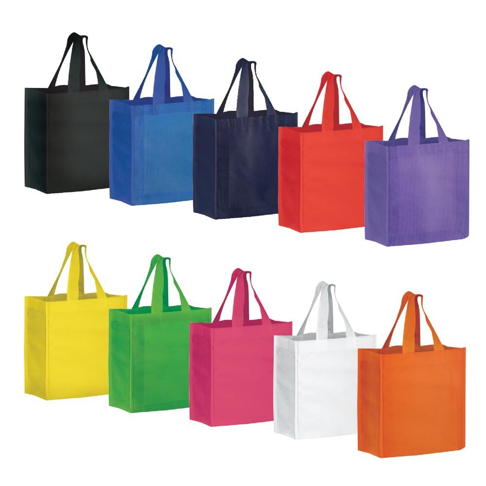 14 inch 90gsm Eco Friendly Reusable Go Green Shopping Bag Handbag Woman Non-Woven Bag (READY STOCK AVAILABLE!!!)