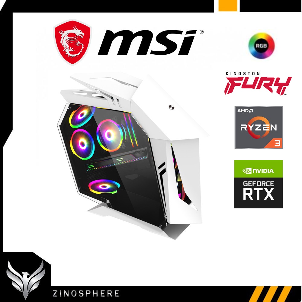 เกมส์สร้างพื้นที่ทำงานเกม ? ปรับแต่ง rtx3050 16GB DDR4 เกมคุณภาพเดสก์ทอปเกมงบประมาณ