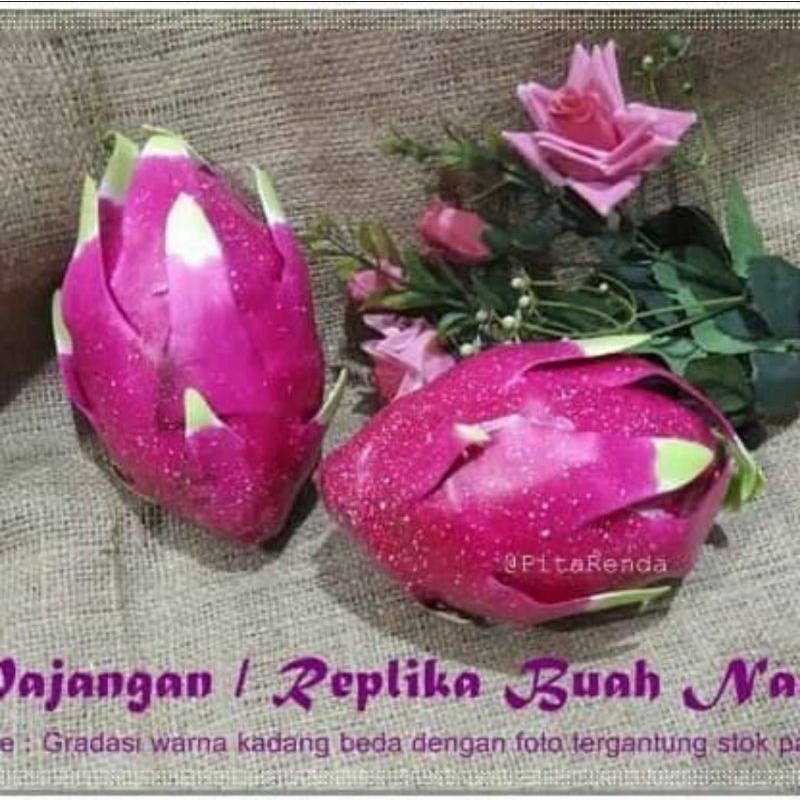 REPLIKA Replica dragon fruit / decorative dragon fruit / dragon fruit juice display