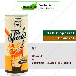 Sarawak Teh C Special 3 Layer Milk Tea 三色奶茶 240ml Three Tea | Shopee ...