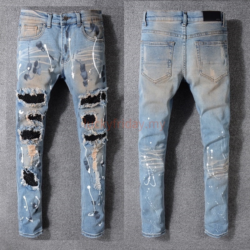 amiri diamond jeans