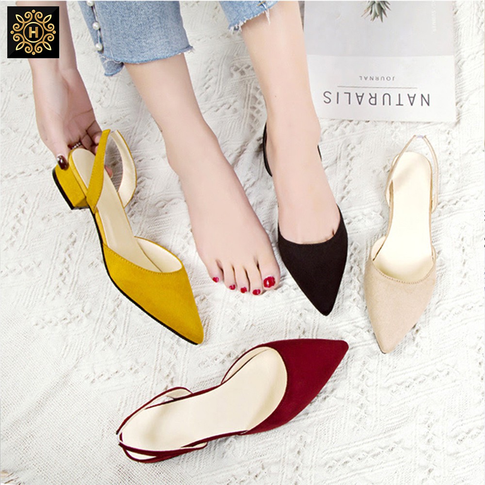 BeautyOriginal Spring Summer Gifts Female Shoes Pointed Shallow Mouth Hollow Flat Shoes