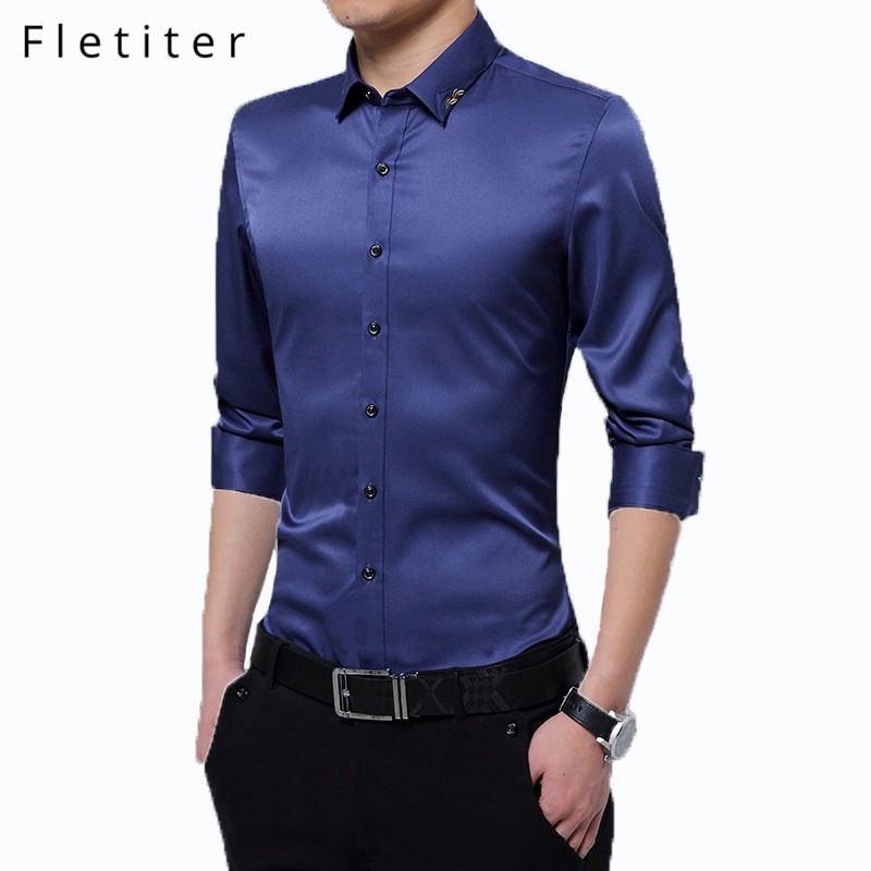 mens smart casual shirts