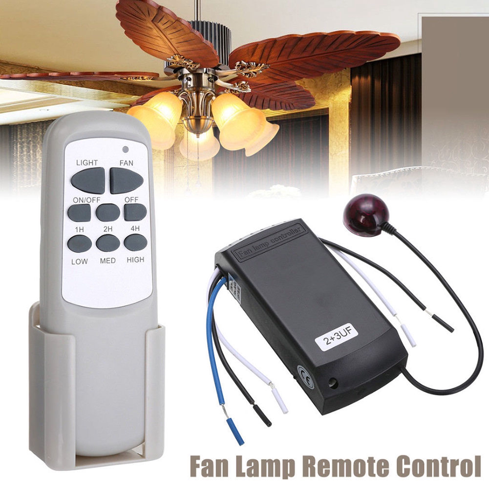 Home Fan Remote Controller Receiver Timing 220 240v Wireless Lamp Ceiling Light Universal Digital Shopee Malaysia