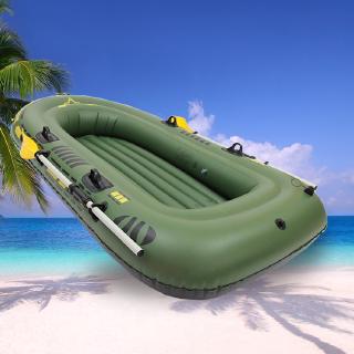 Inflatable Portable Swimming Fishing Boat Canoe Paddles Pelampung Kenu ...