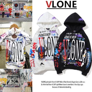 graffiti vlone hoodie