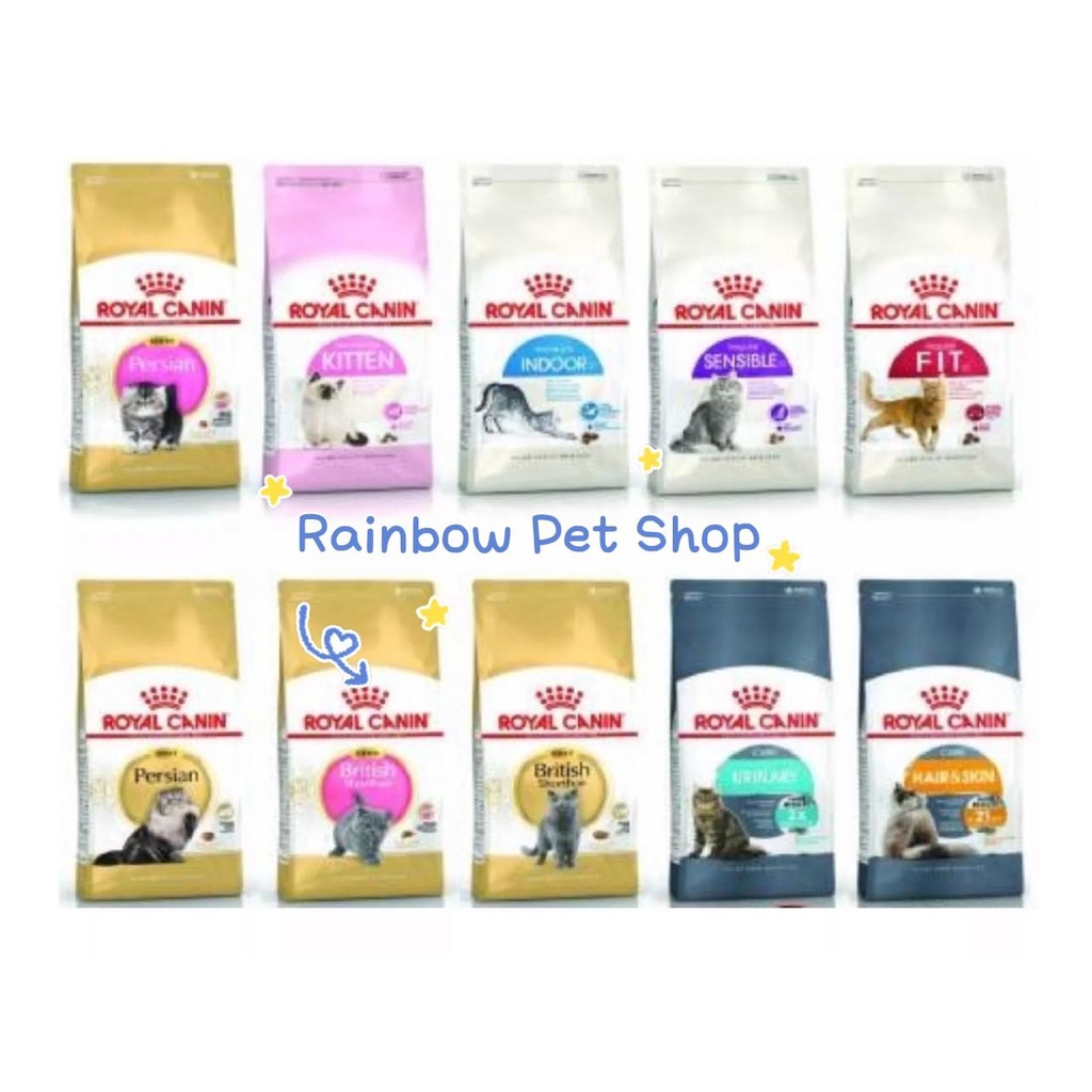 Royal Canin Cat Food 2kg Makanan Kucing RC Dry Food Original Pack (Hair & Skin/Fit32/Kitten