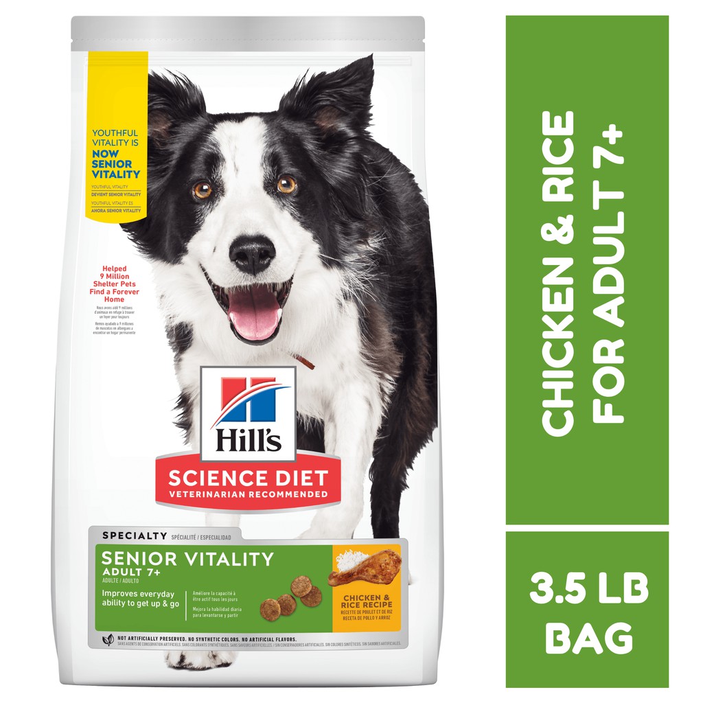 youthful vitality dog food