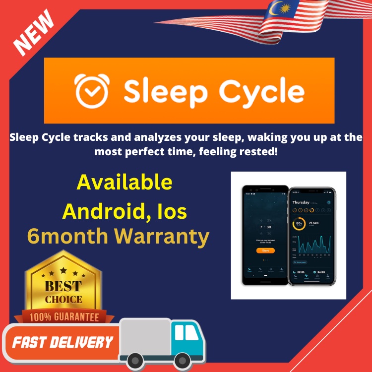 Sleep Cycle Premium Account 3 month Warranty Shopee Malaysia