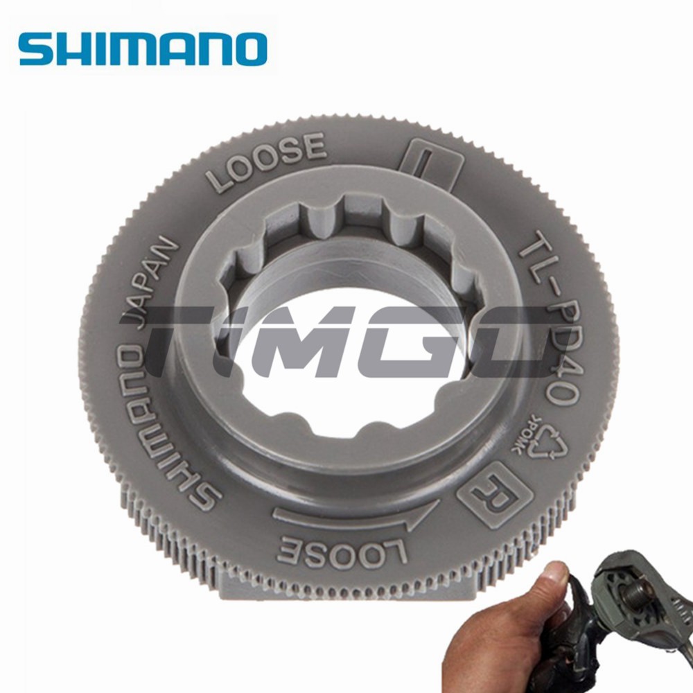 Shimano TL-PD40 SPD Pedal Axle/Spindle Lockring Removal Tool Grey US 