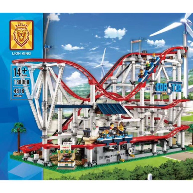 lepin rollercoaster