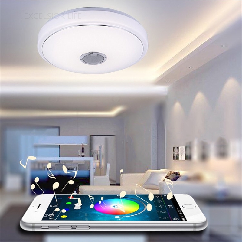 bluetooth ceiling speakers with light