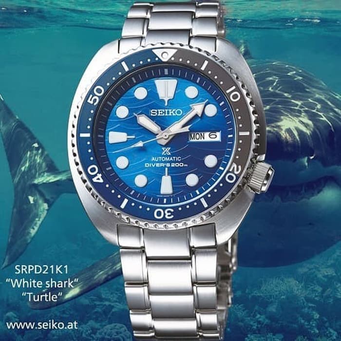 Seiko Prospex Turtle Special Edition Save The Ocean Diver's 200M Automatic  Watch SRPD21K1 | Shopee Malaysia