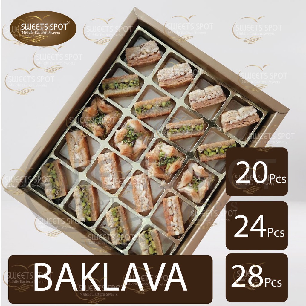 Buy Syrian Baklava 5 Different Varieties Seetracker Malaysia
