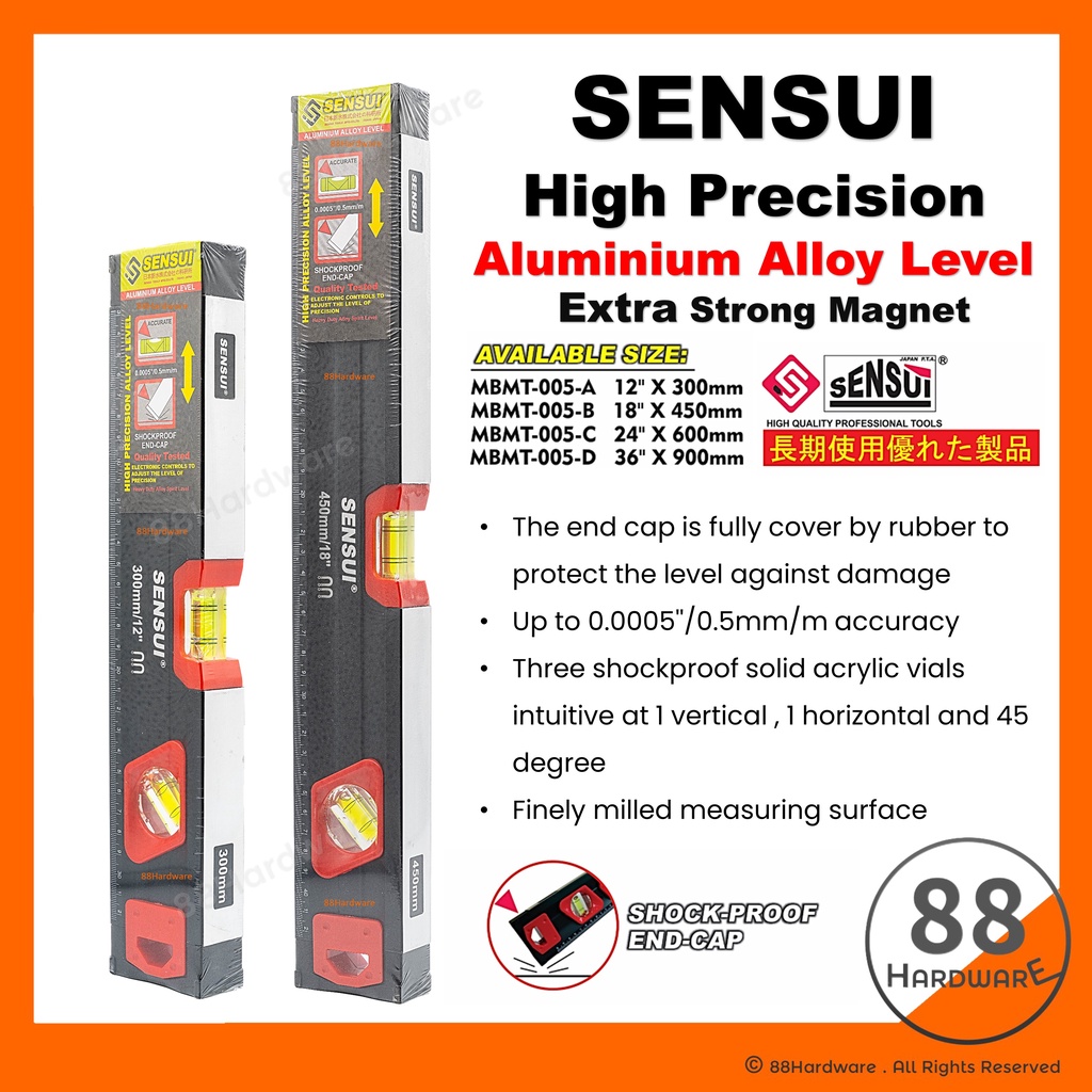 【Japan Quality】Sensui Spirit Level / water level / measuring water level / timbang air water level / timbang air