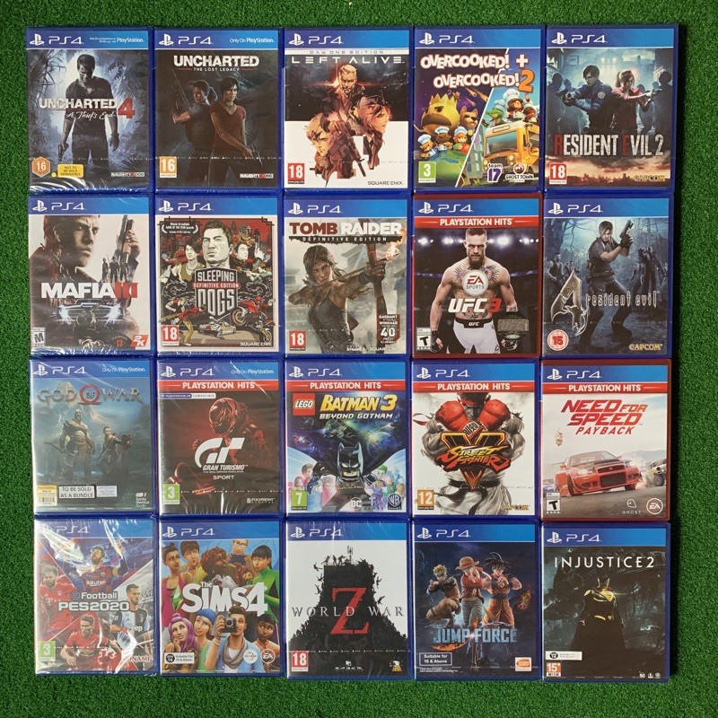 Ps4 Games New Sealed Shopee Malaysia