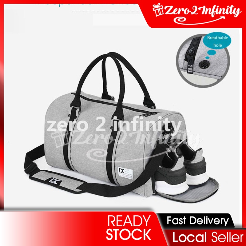 【Z2I】IX Sport hand carry travel bag large capacity portable Unisex Multifunction Bag