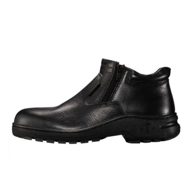 Black Hammer Classic Series Mid Cut Zip On Safety Shoe Model 0993 ...