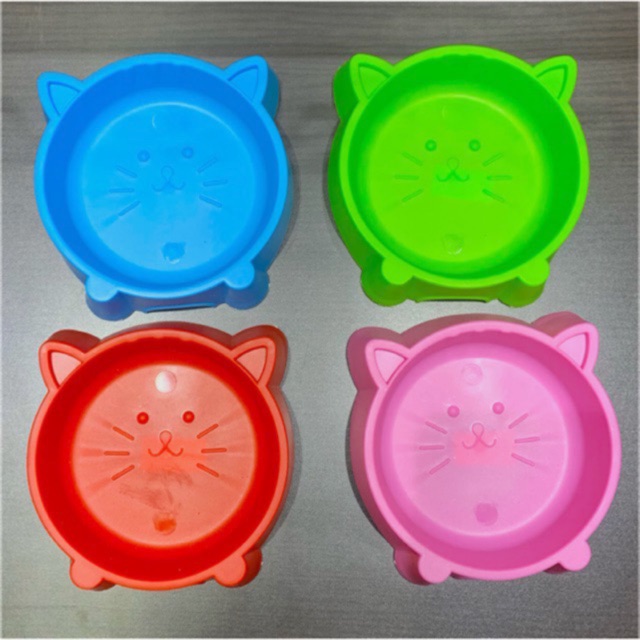 Durable Lovely Plastic Pet Food Bowl / Bekas Makanan ...