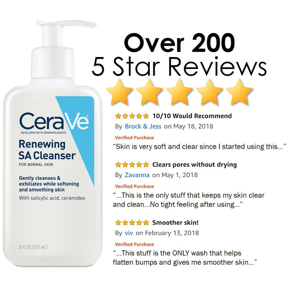 salicylic acid cerave face wash