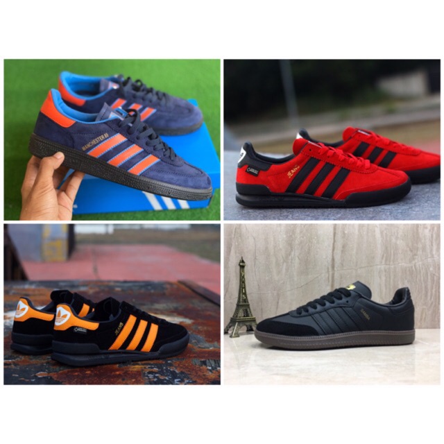 New】ADIDAS MANCHESTER 89/ JEANS GTX RED/ JEANS GTX BLACK/SAMBA (Full size :  40/41/42/43/44/45euro) | Shopee Malaysia