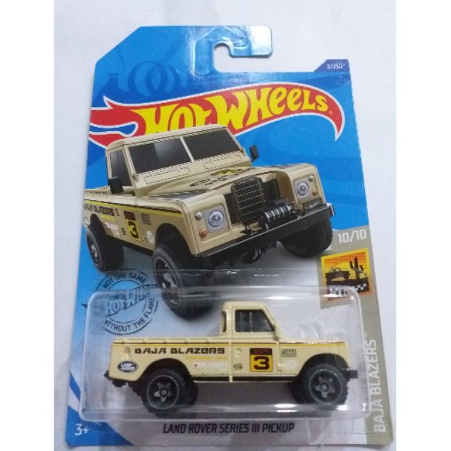 hot wheels land rover pickup