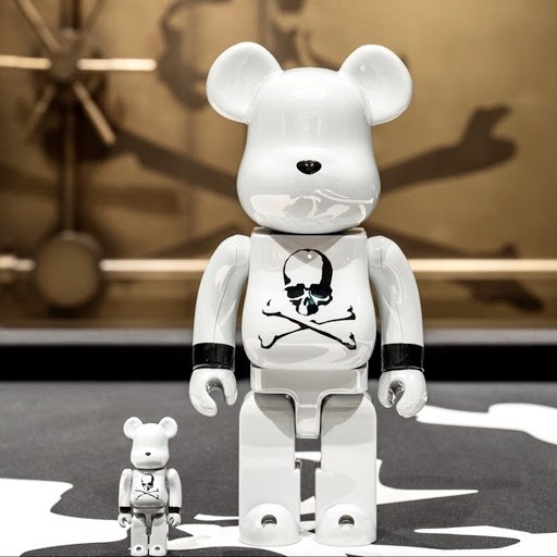 BE@RBRICK mastermind JAPAN WHITE CHROME | givingbackpodcast.com