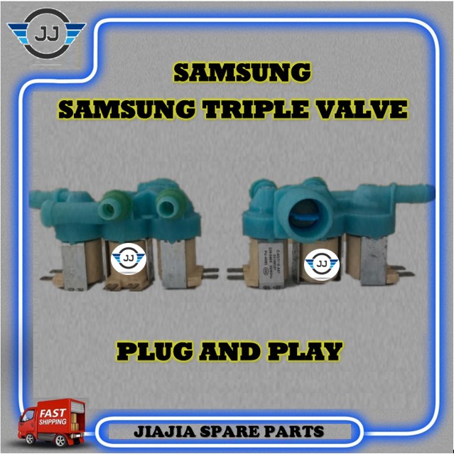 Washing Machine Water Inlet Valve Samsung WA80F5S7 / WA90J5710SG
