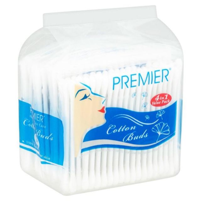 PREMIER COTTON BUDS 640 TIPS (4*160TIPS) | Shopee Malaysia