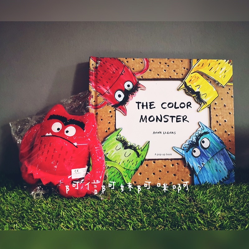 [100 Authentic] The Colour Monster PopUp Book * with Free Gift