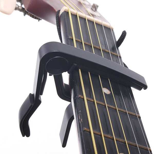 Guitar Quick Change Clamp Capo (Black)