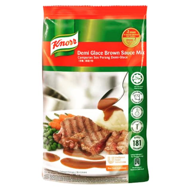 (READY STOCK) Knorr Demi Glace Brown Sauce Mix RePack 100gm EXP 29/2