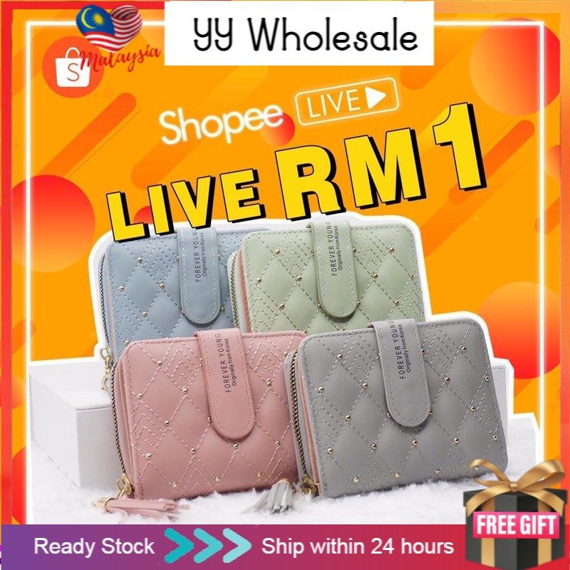 Live Only Rm1 Payment Link Zip Purse Wallet Handbag Dompet Do Not Place Order If You Didn T Lock Item In Our Live Shopee Malaysia