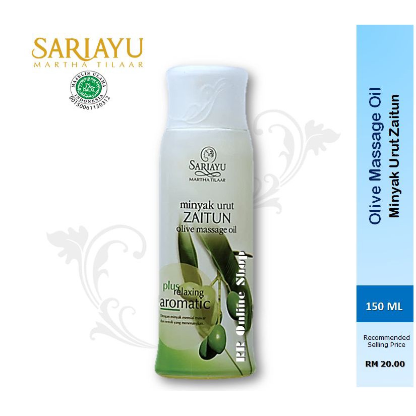 Sariayu Minyak Urut Zaitun (Olive Massage Oil) Plus ...