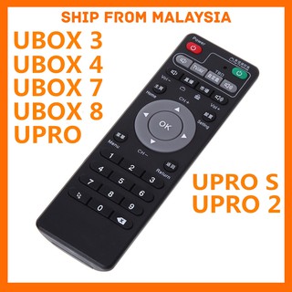 QC TESTED Unblock Tech Remote Control For UBox 3 /  UBox  4 / UBox 7 / UBox 8  / UPRO / UPRO 2 / UPRO S