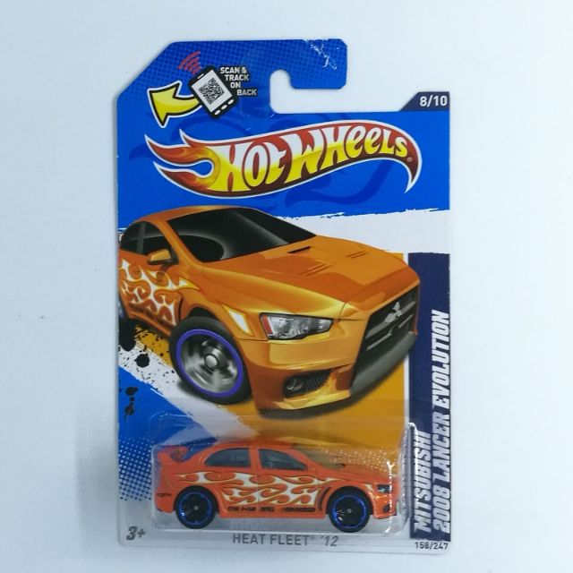 Hot Wheels Evo Mitsubishi Lancer Evolution | Shopee Malaysia