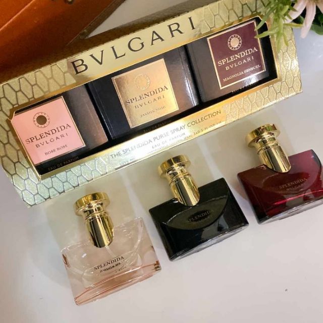 bvlgari perfume mini travel gift set